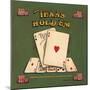 Texas Hold Em-Gregory Gorham-Mounted Art Print