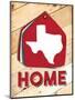 Texas Home Swatch-Jace Grey-Mounted Art Print