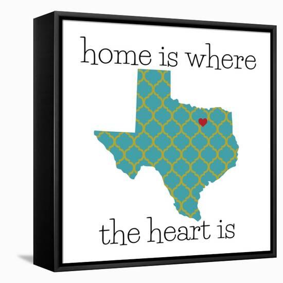 Texas Home-N. Harbick-Framed Stretched Canvas