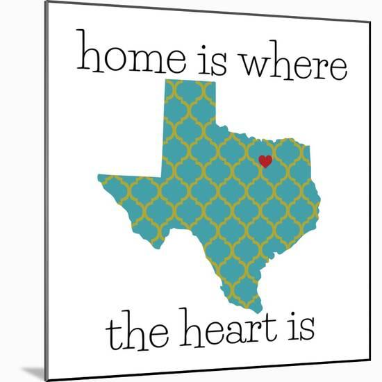 Texas Home-N. Harbick-Mounted Premium Giclee Print