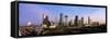 Texas, Houston, Twilight-null-Framed Stretched Canvas