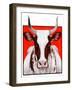 "Texas Longhorn,"February 9, 1924-Charles Bull-Framed Giclee Print