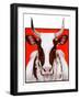 "Texas Longhorn,"February 9, 1924-Charles Bull-Framed Giclee Print