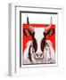 "Texas Longhorn,"February 9, 1924-Charles Bull-Framed Giclee Print