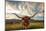 Texas Longhorn Steer in Rural Utah, Usa.-Johnny Adolphson-Mounted Photographic Print