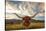 Texas Longhorn Steer in Rural Utah, Usa.-Johnny Adolphson-Stretched Canvas