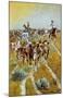 Texas Longhorns-Olaf C^ Seltzer-Mounted Art Print