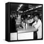 Texas Lunch Counter Sitdown-null-Framed Stretched Canvas