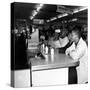 Texas Lunch Counter Sitdown-null-Stretched Canvas