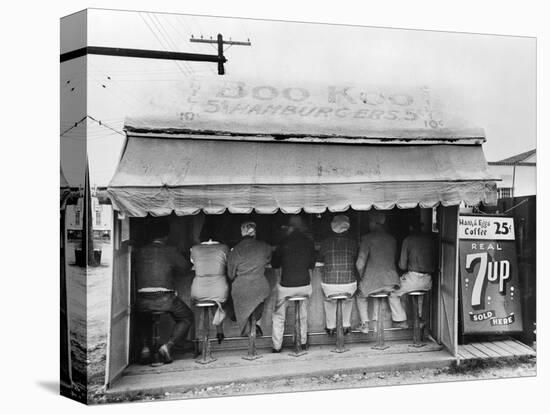 Texas: Luncheonette, 1939-Russell Lee-Stretched Canvas