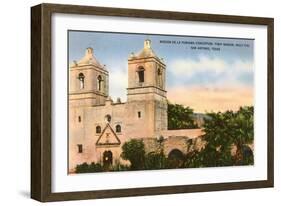 Texas Mission, San Antonio, Texas-null-Framed Art Print