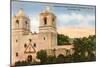 Texas Mission, San Antonio, Texas-null-Mounted Art Print