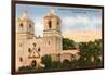 Texas Mission, San Antonio, Texas-null-Framed Art Print