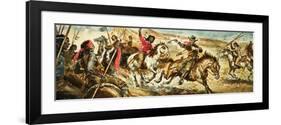 Texas Ranger-English School-Framed Premium Giclee Print