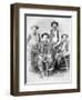 Texas Rangers Armed with Revolvers and Winchester Rifles, 1890 (B/W Photo)-American Photographer-Framed Premium Giclee Print