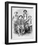 Texas Rangers Armed with Revolvers and Winchester Rifles, 1890 (B/W Photo)-American Photographer-Framed Giclee Print