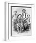 Texas Rangers Armed with Revolvers and Winchester Rifles, 1890 (B/W Photo)-American Photographer-Framed Giclee Print