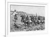 Texas Rangers Attack-Frederic Sackrider Remington-Framed Art Print