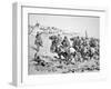 Texas Rangers Attacking a Comanche Village, 1896-Frederic Sackrider Remington-Framed Giclee Print