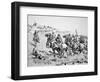 Texas Rangers Attacking a Comanche Village, 1896-Frederic Sackrider Remington-Framed Giclee Print