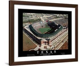 Texas Rangers - First Opening Day Game, April 11, 1994-Mike Smith-Framed Art Print