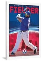 Texas Rangers - P Fielder 14-null-Framed Poster