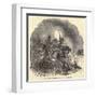Texas Rangers Pursuing Comanches in 1850s-null-Framed Art Print
