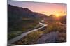 Texas - Rio Grande at Sunset-Trends International-Mounted Poster