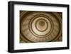 TEXAS STATE CAPITOL, AUSTIN TEXAS - Looking up inside the dome of the Texas state capitol building-null-Framed Photographic Print