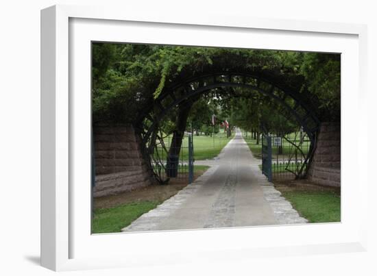 Texas State Cemetery, United States-null-Framed Giclee Print