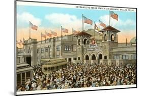 Texas State Fairgrounds, Dallas, Texas-null-Mounted Art Print