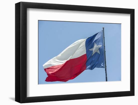 Texas state flag, Austin, Texas, Usa-Jim Engelbrecht-Framed Photographic Print
