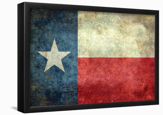 Texas State Flag-null-Framed Poster