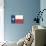 Texas State Flag-Lantern Press-Stretched Canvas displayed on a wall