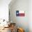 Texas State Flag-Lantern Press-Stretched Canvas displayed on a wall