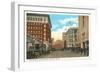 Texas Street, El Paso, Texas-null-Framed Art Print