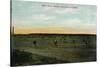 Texas, View of the Butler Ranch near Lubbock-Lantern Press-Stretched Canvas