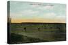 Texas, View of the Butler Ranch near Lubbock-Lantern Press-Stretched Canvas