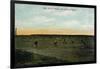 Texas, View of the Butler Ranch near Lubbock-Lantern Press-Framed Art Print