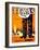 "Texas" Vintage Travel Poster, International Airways-Piddix-Framed Art Print