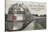 Texas Zephyr, Streamlined Train-null-Stretched Canvas