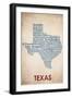 Texas-American Flat-Framed Premium Giclee Print