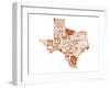 Texas-Jace Grey-Framed Art Print