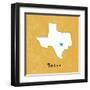 Texas-null-Framed Art Print