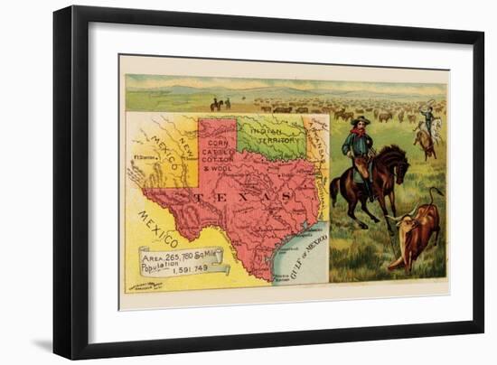 Texas-Arbuckle Brothers-Framed Art Print