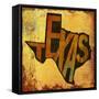 Texas-Art Licensing Studio-Framed Stretched Canvas