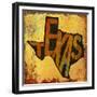 Texas-Art Licensing Studio-Framed Giclee Print