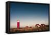 Texel Lighthouse-Istv?n Nagy-Framed Stretched Canvas