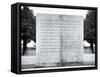 Text of FDR's Four Freedoms Speech, Memorial to the President, Manhattan, New York-Philippe Hugonnard-Framed Stretched Canvas