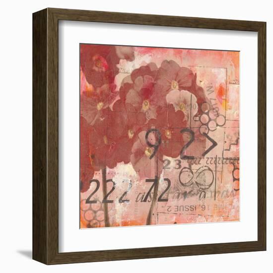 Text Primroses-Jane Bellows-Framed Art Print